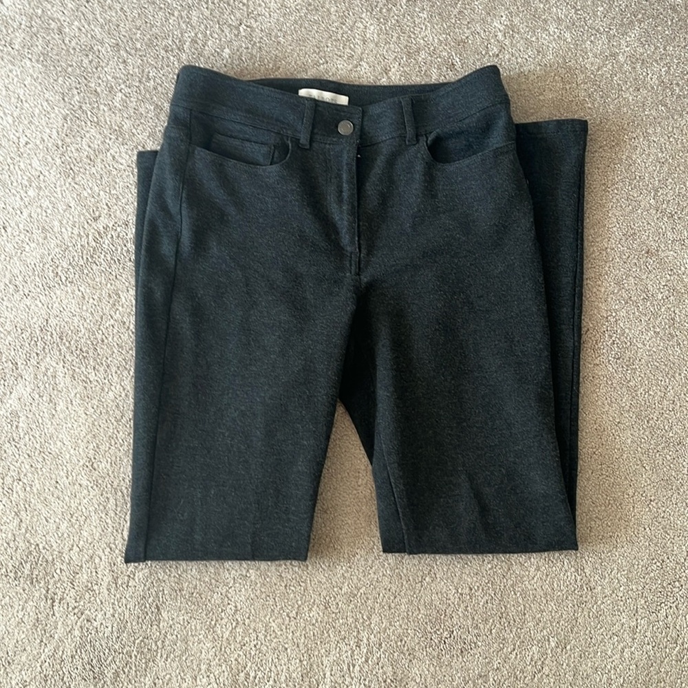 Talbots size 6 gray pants